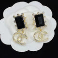Diamond earrings