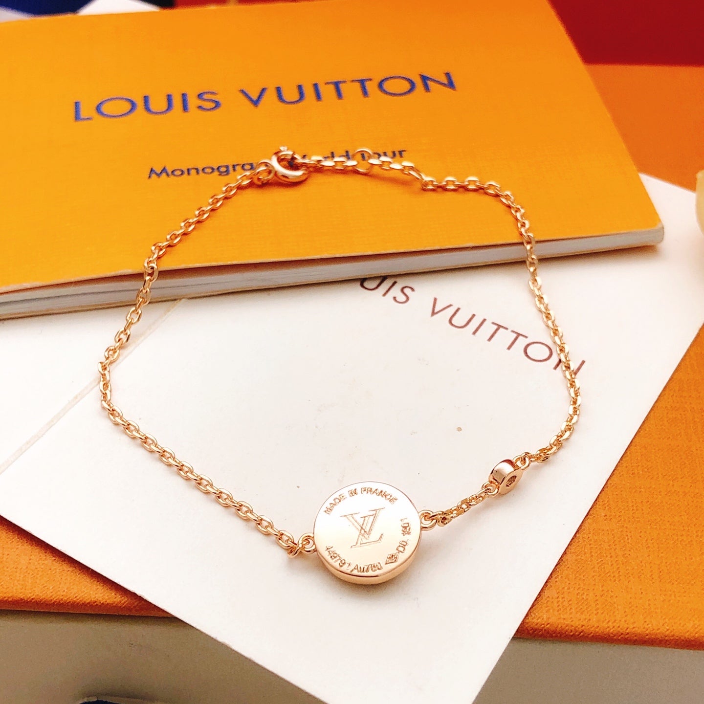 Blue Mother-of-Pearl Bracelet