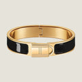18K Clic Cadenas Black H Bracelet