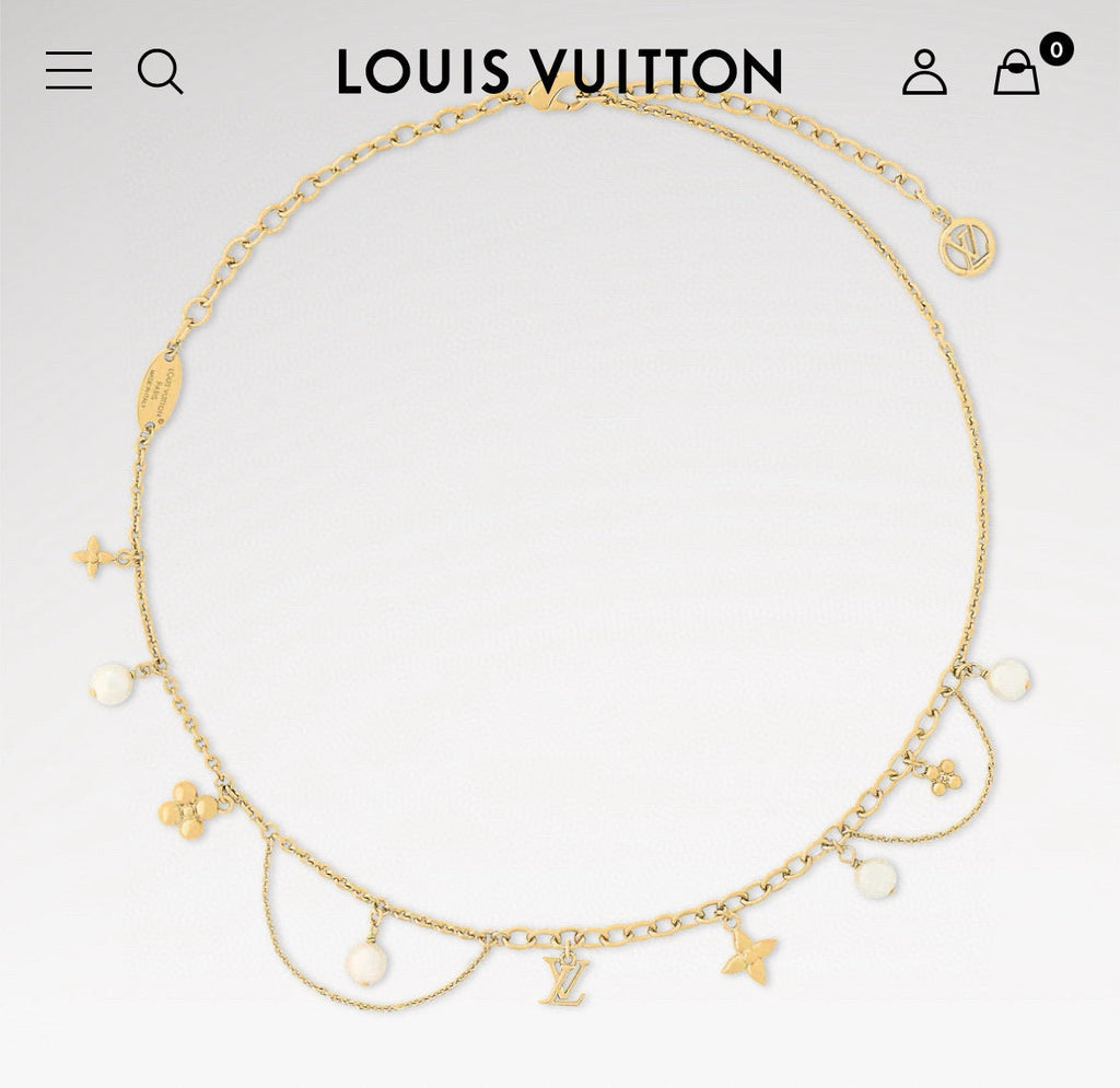 Golden Flower Pearl Bracelet & Necklace
