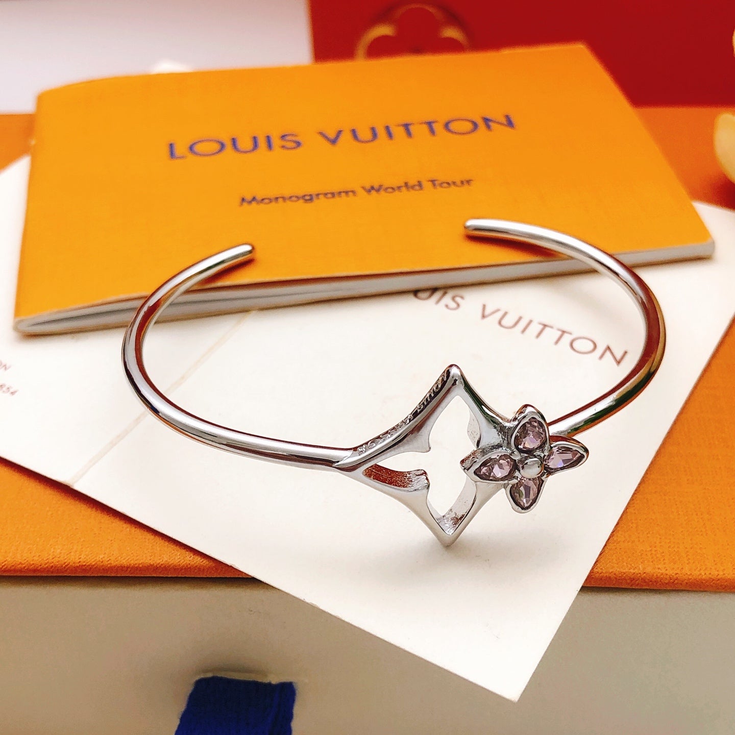 High-Quality Colored Diamond Bangle
