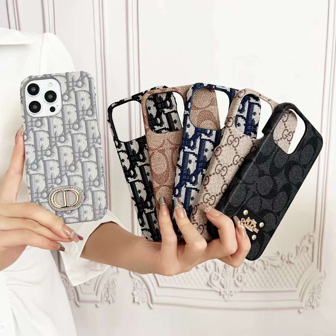 Fashion embroidery phone case for iPhone