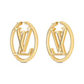18K Louis Louise Hoop Earrings