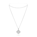 18K Magic Alhambra One Motifs Diamonds Clover Necklace