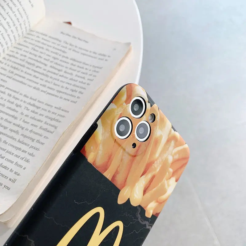 French Fries Print Shockproof Case