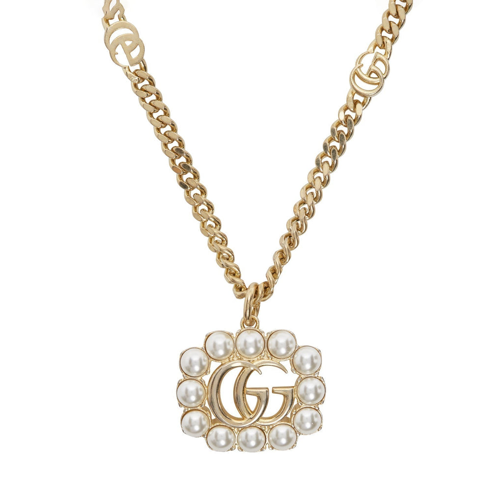 18K GG Pearl Necklace