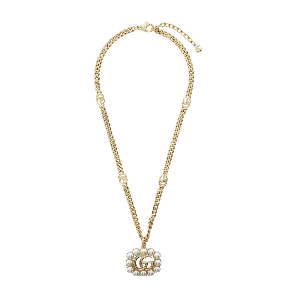18K GG Pearl Necklace