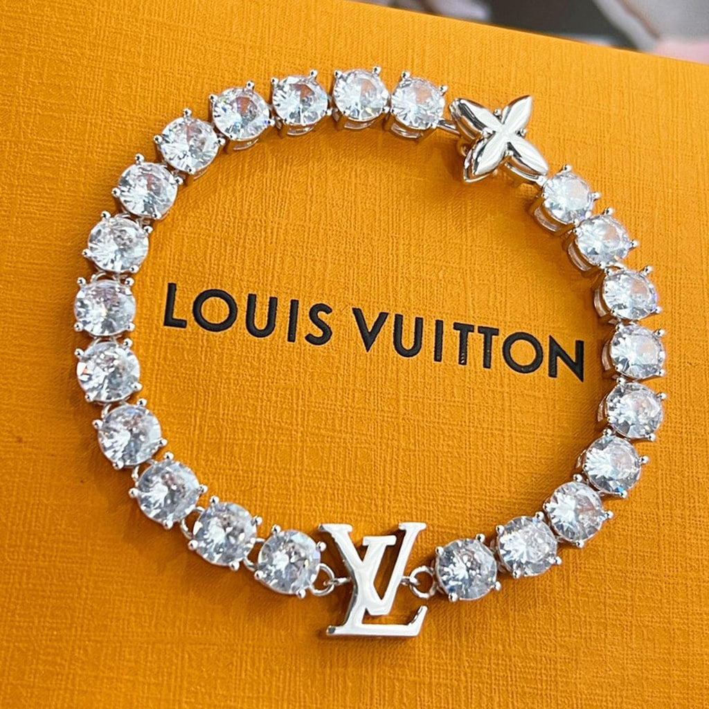 18K Louis Crystals Bracelet