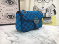 G u c c i blue 22x14x6
