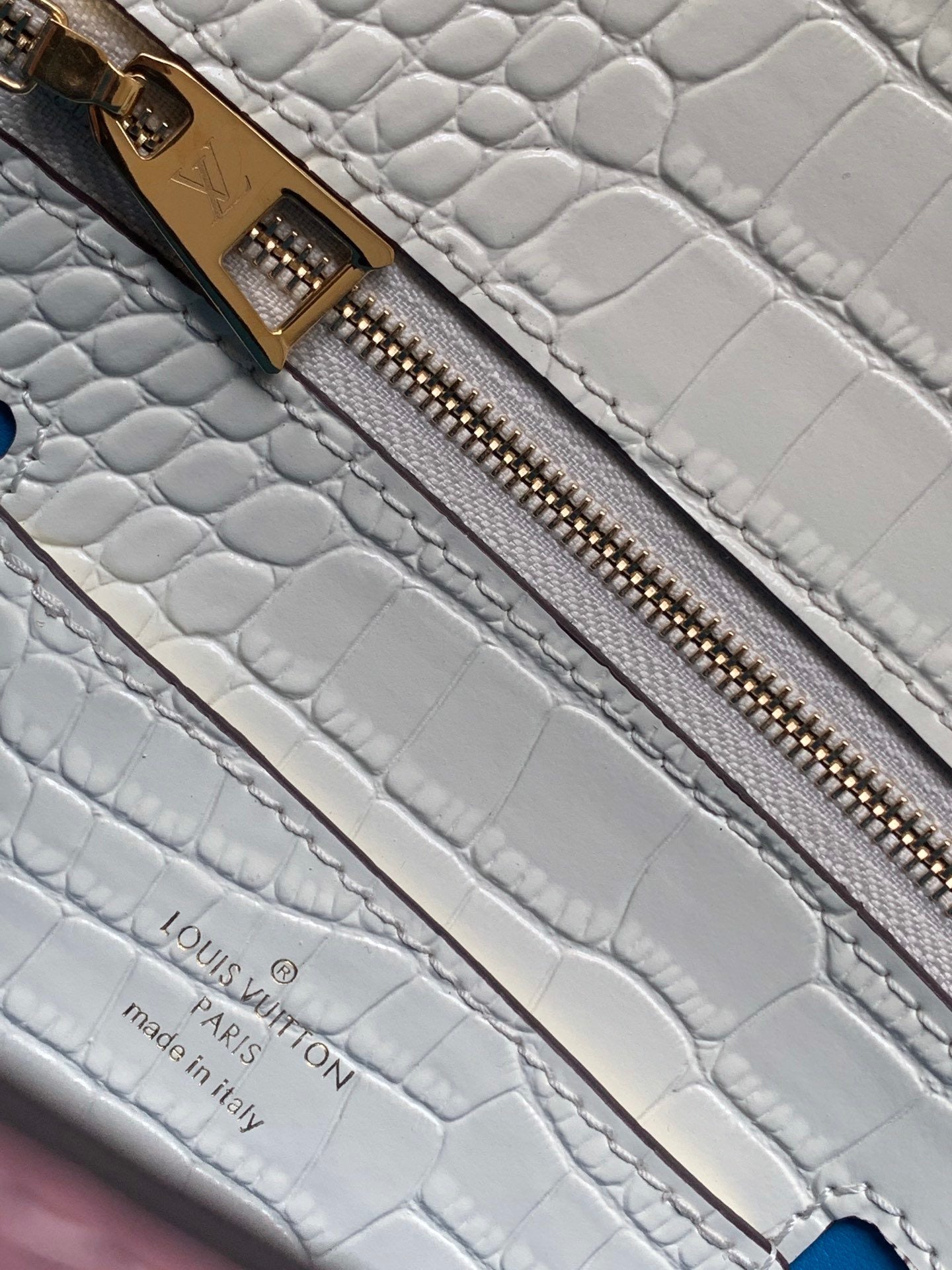 circle accessory white handbag
