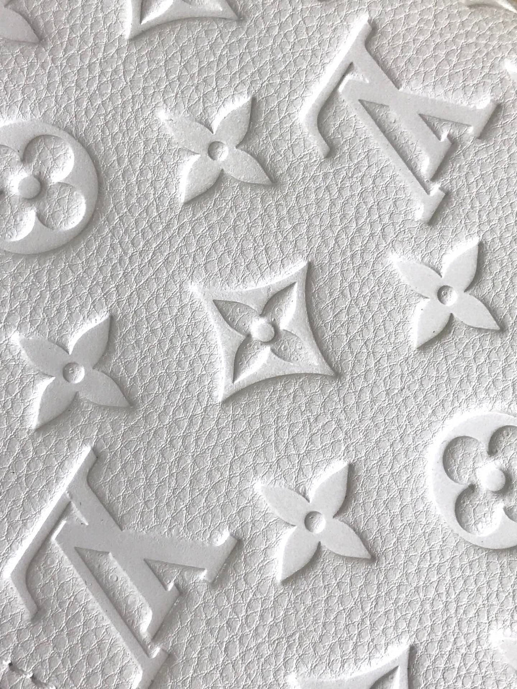 Monogram Empreinte white