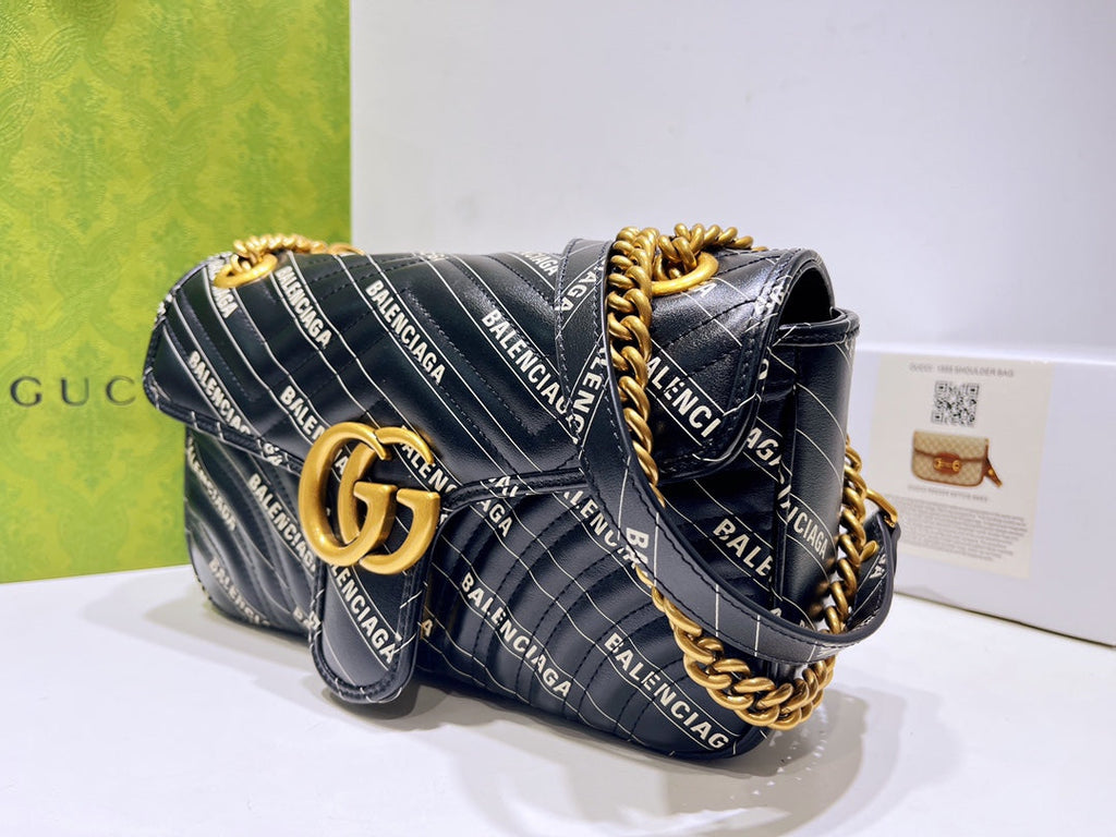 G u c c i marmont 26*15.5*6cm