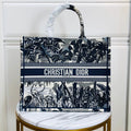 D book blue tote