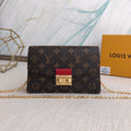 handbag red Size:21×13.5×5cm