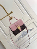 handbag lock pink