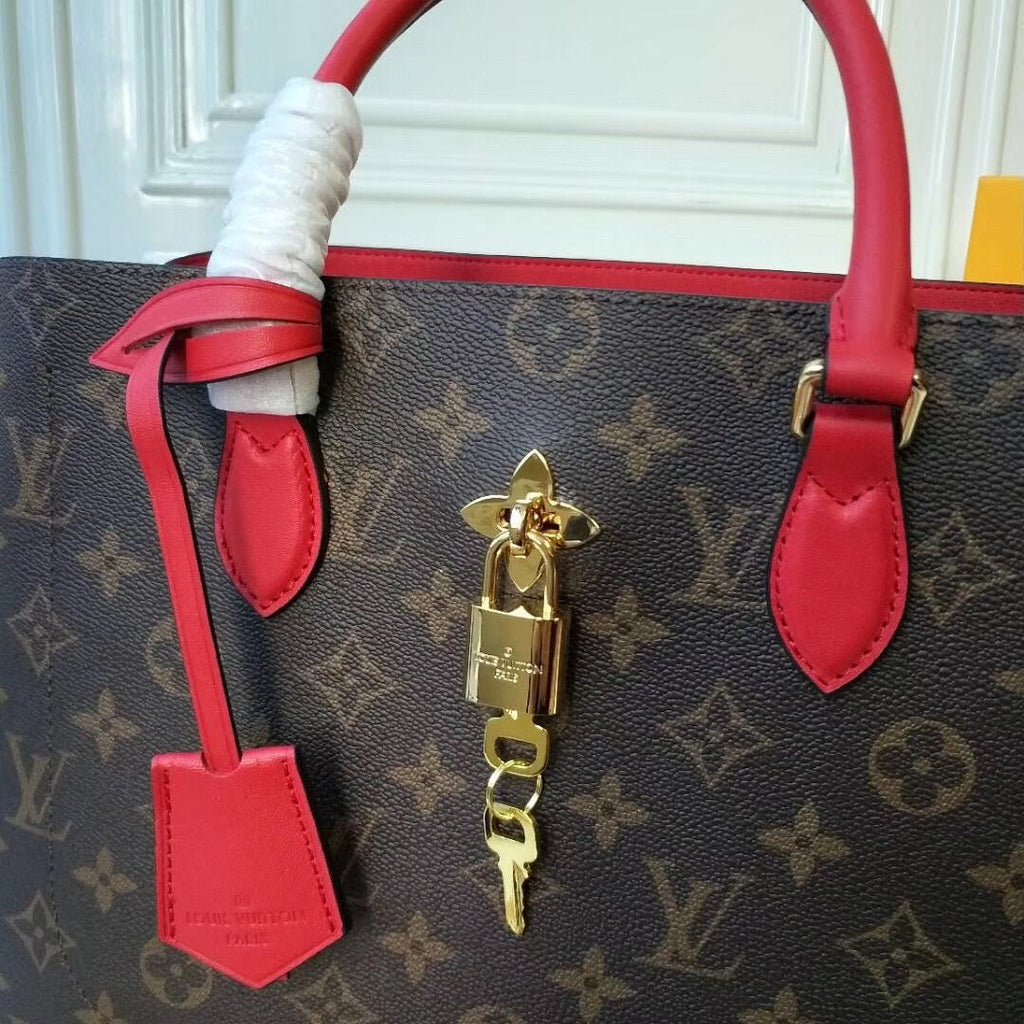 retro flower handbag