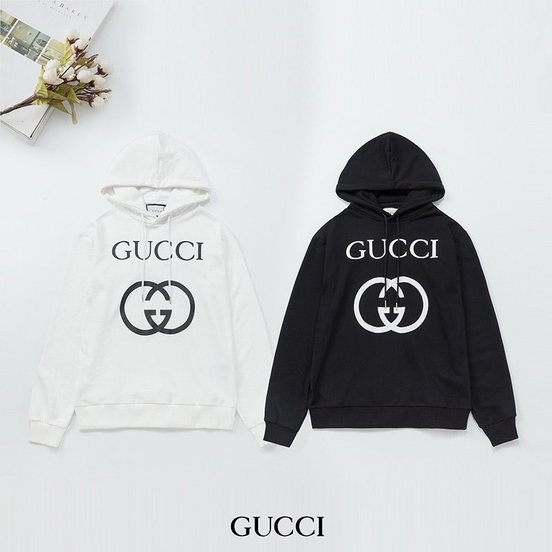 Gucci hoody black/white