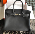 Hermès black 30 cm