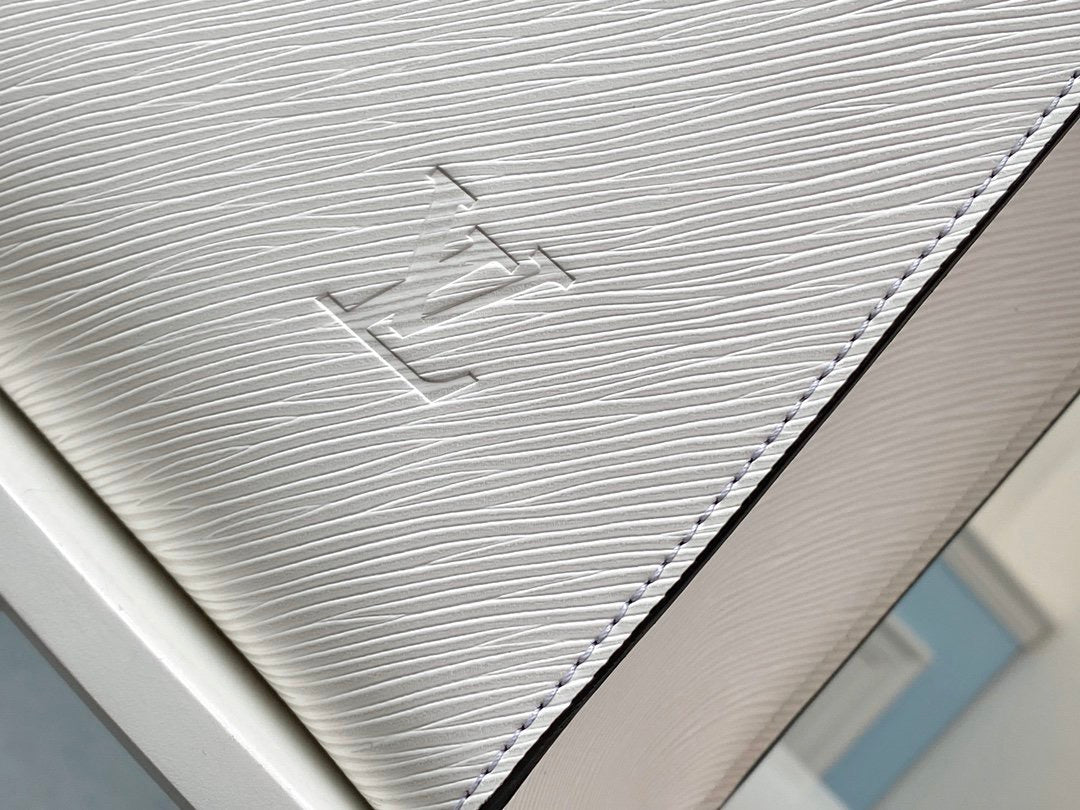 Large white handbag