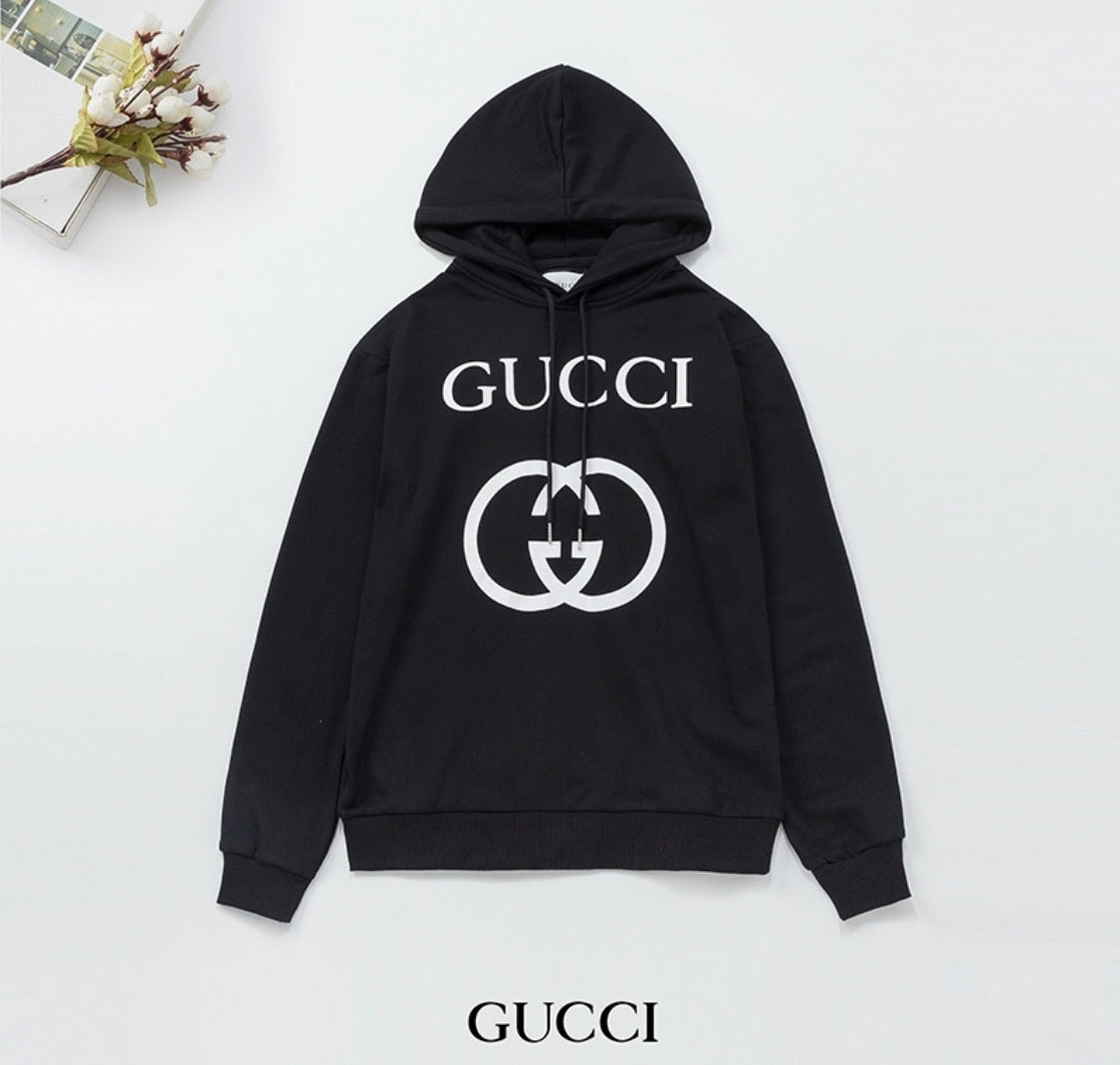 Gucci hoody black/white