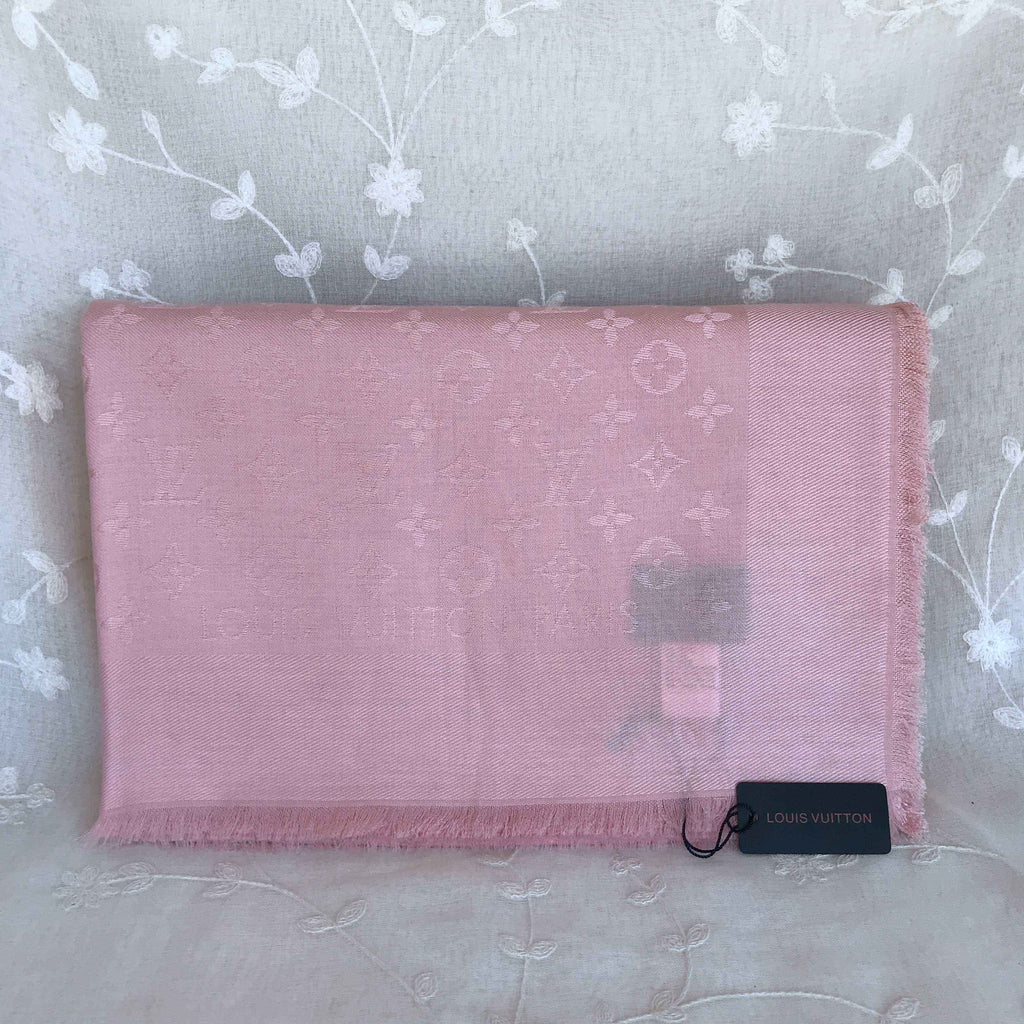 beautiful pink scarf
