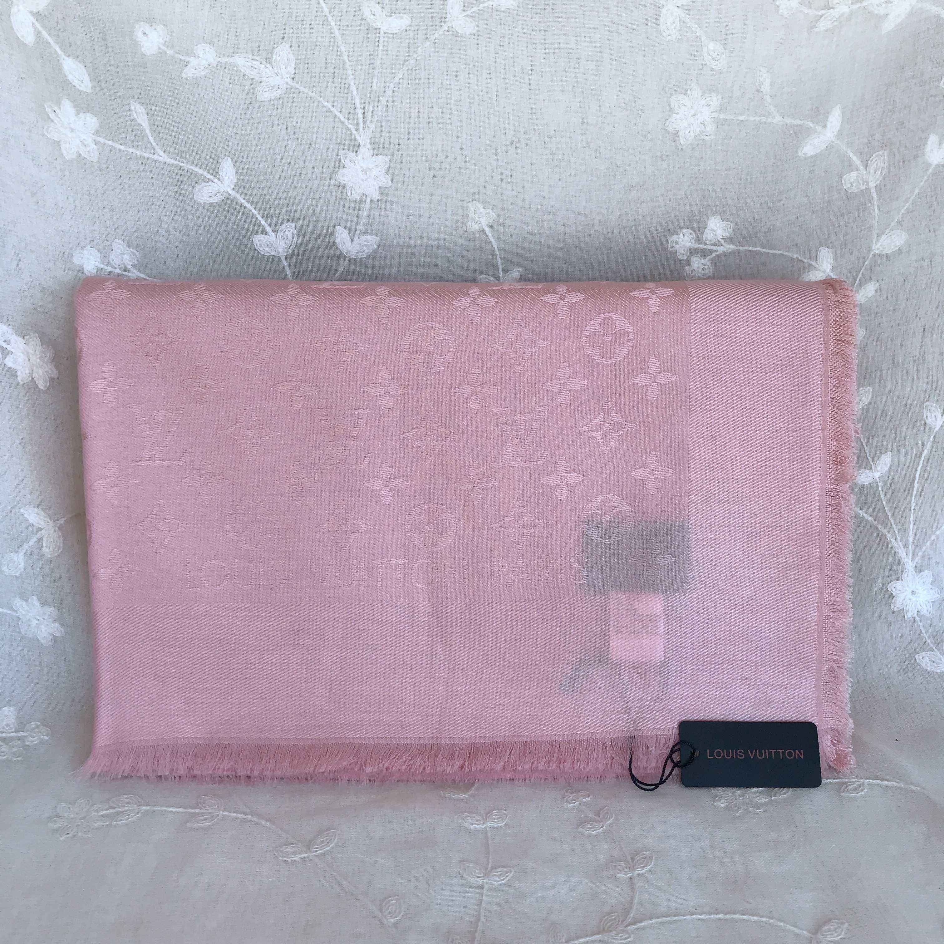 beautiful pink scarf