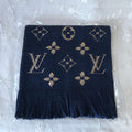 fashion navy scarf