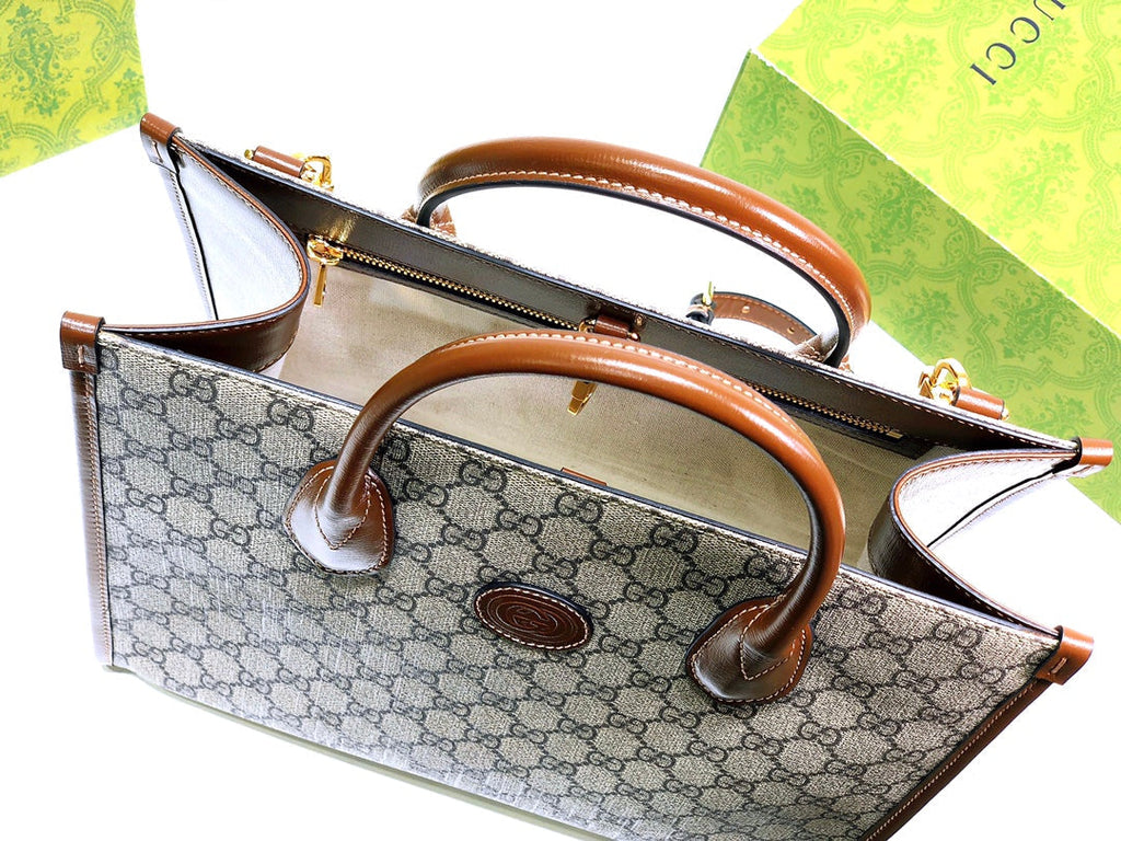 G u c c i tote 31cmx26.5cmx14cm