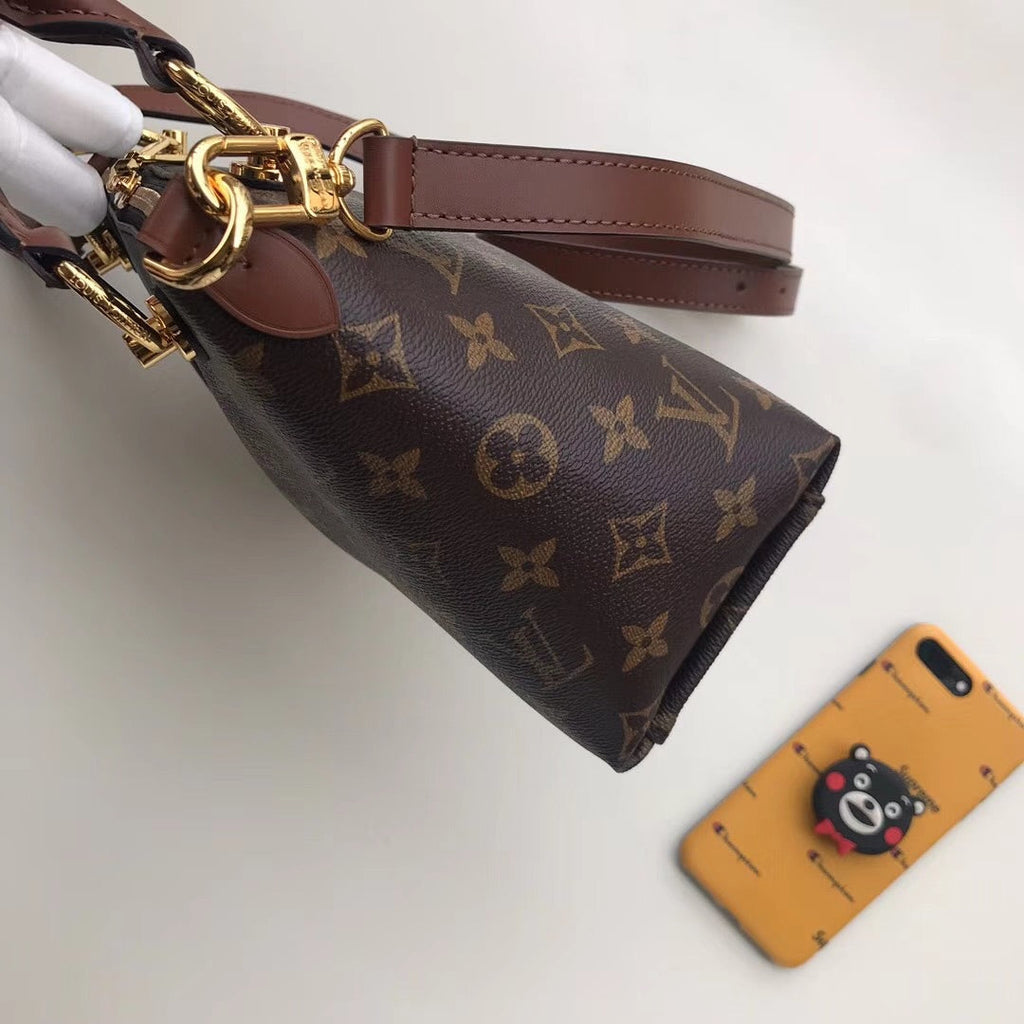 monogram black handbag