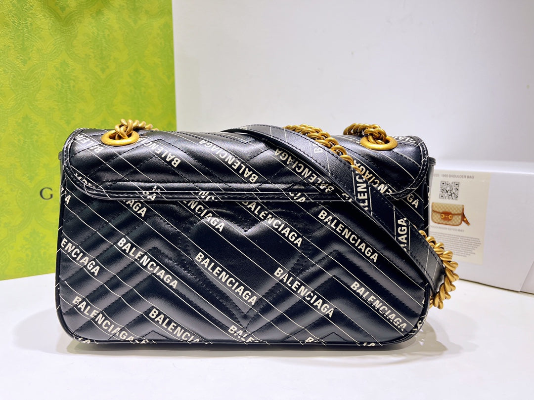 G u c c i marmont 26*15.5*6cm