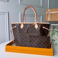 Neverfull-brown inside handbag