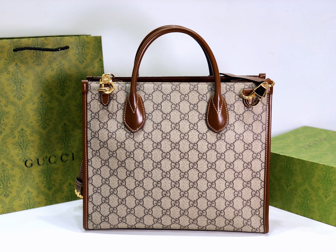 G u c c i tote 31cmx26.5cmx14cm