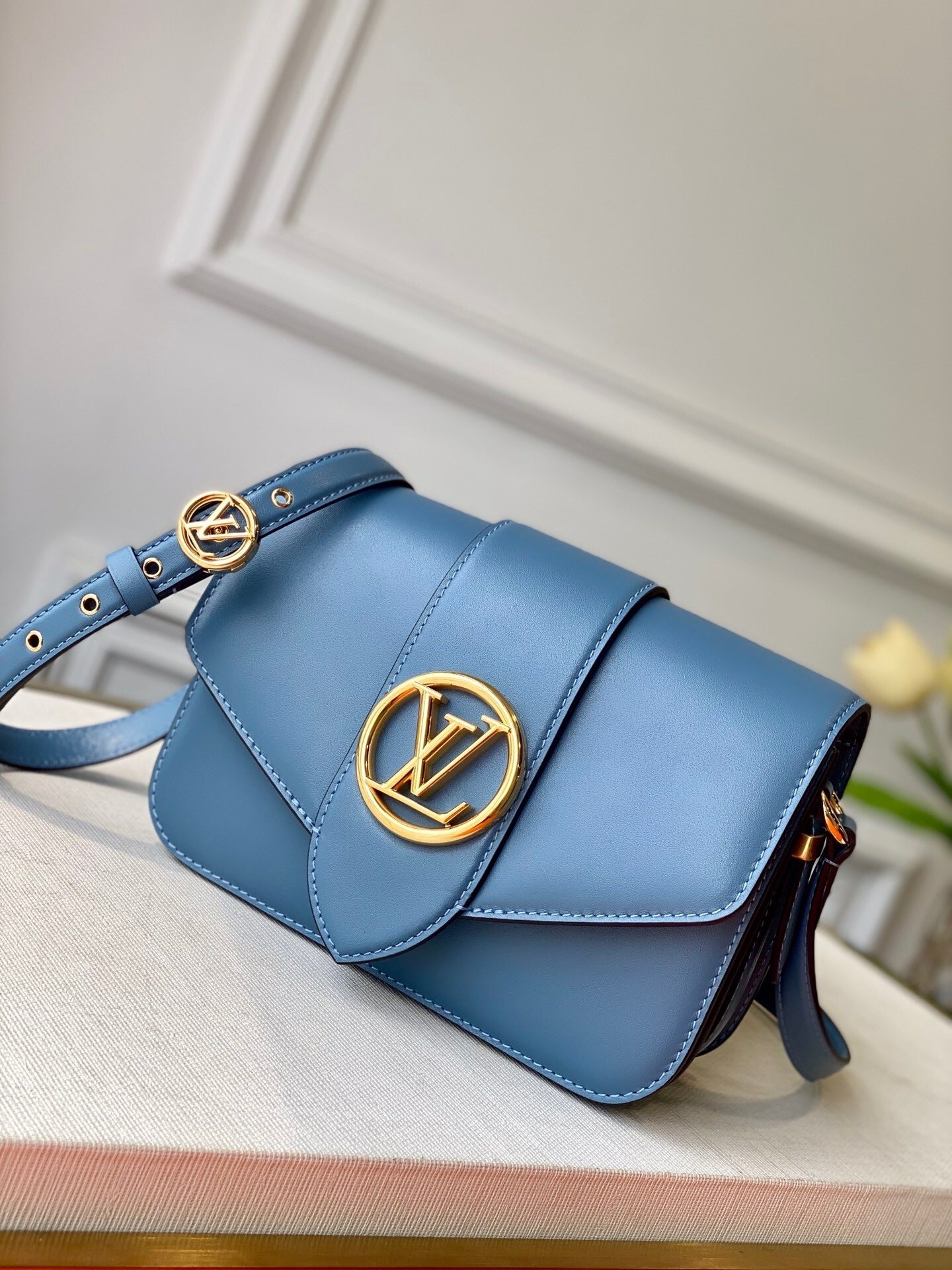 handbag sun blue