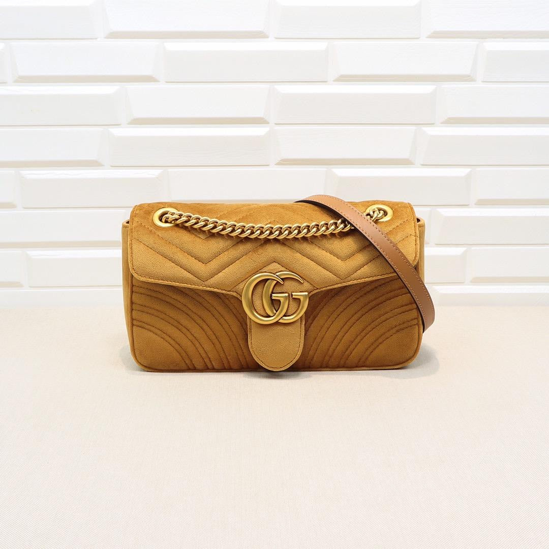 Gucci velvet gold