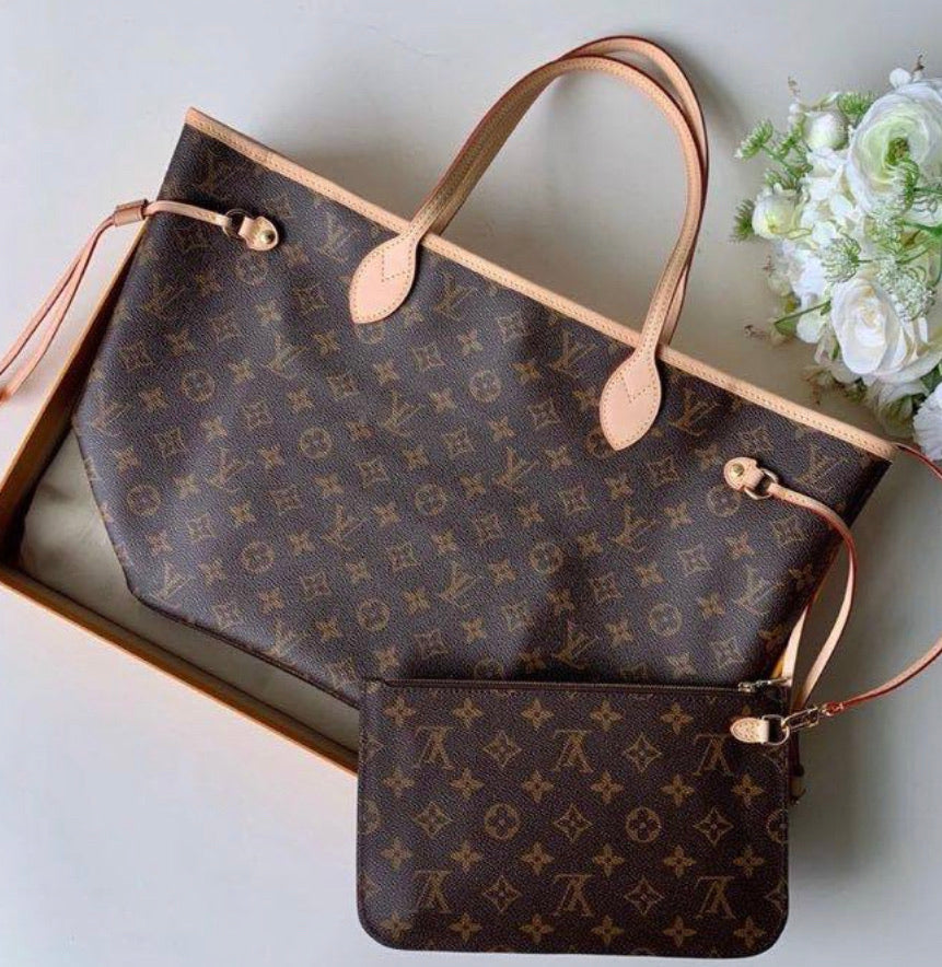 Neverfull-brown inside handbag