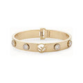 18K F Is Crystals Bracelet