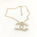 18K CC Star Choker Necklace