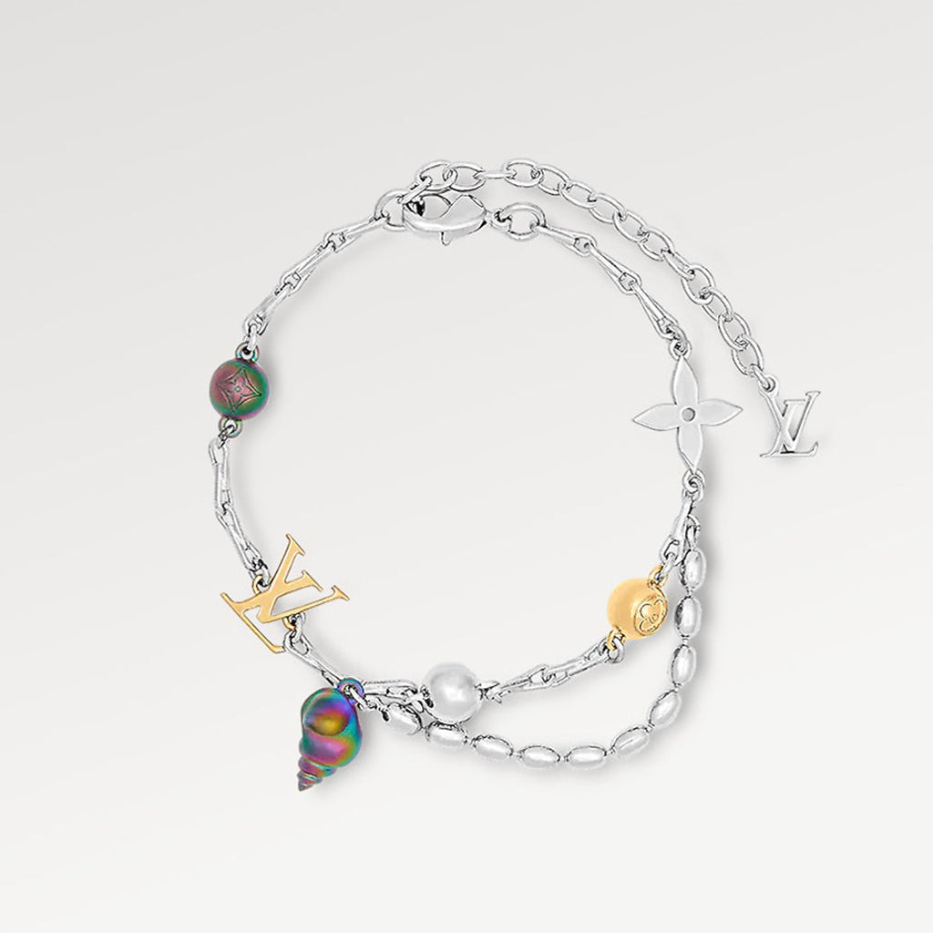 18K Louis Shell Bracelet