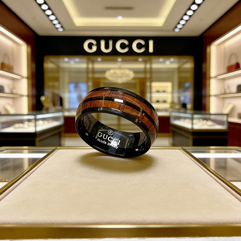 18K GG Anger Forest Black Ring