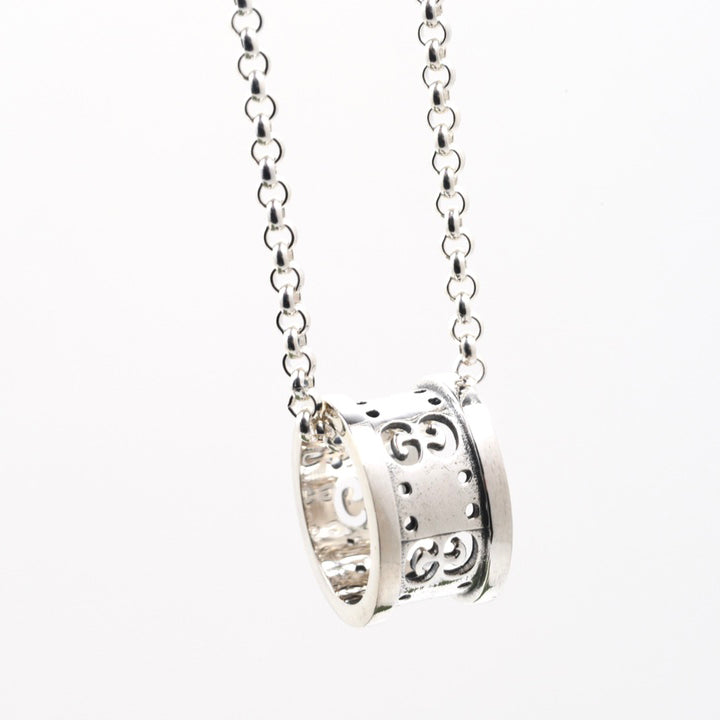 18K Double G Icon Twirl Necklace
