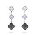18K Magic Alhambra Three Motifs Earrings