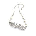 18K CC Crystals Necklace