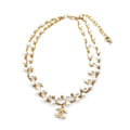 18K CC Pearls Necklace