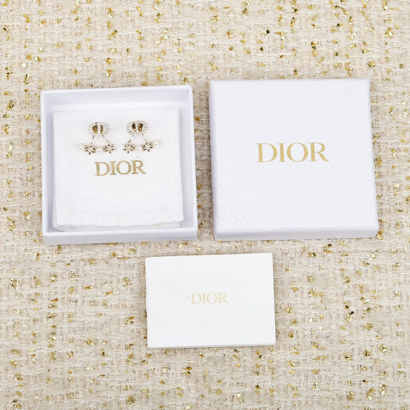18K CD Tribales Diamond Earrings