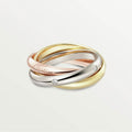 18K Trinity Five Diamonds Ring