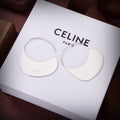 18K Triomphe Bag Pendant Earrings