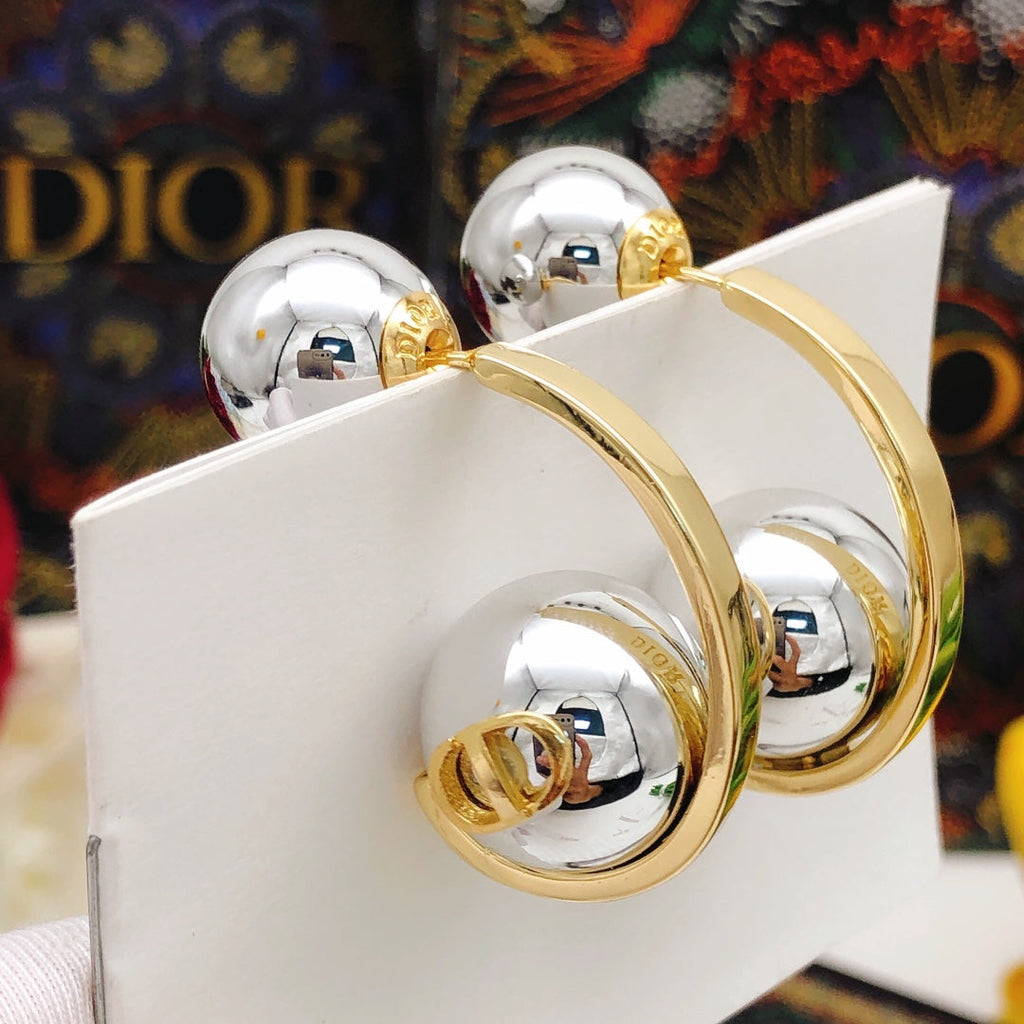 18K CD Tribales Earrings