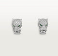 18K Panthère De Diamond Earrings