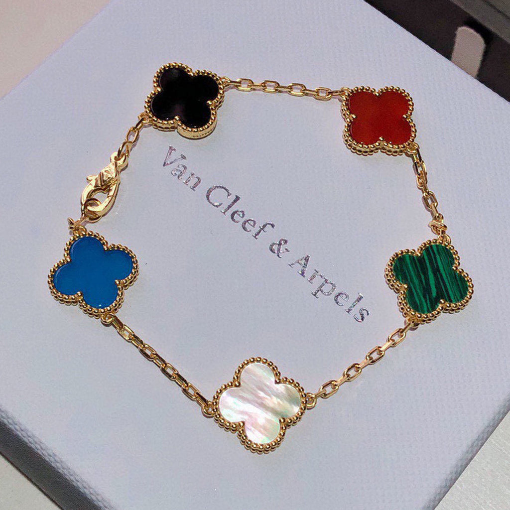18K Vintage Alhambra Color Bracelet
