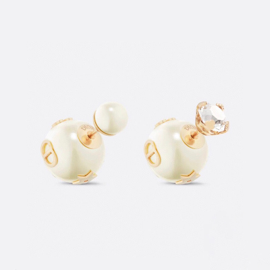 18K CD Tribales Pearl Earrings